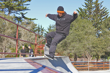 Skateboarding